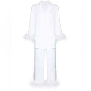 Sleeper Party Pajamas White (size M)